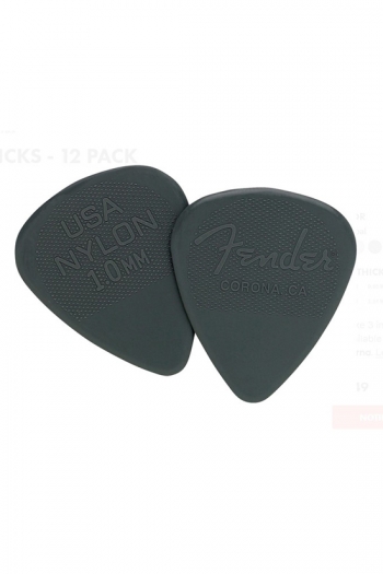 Fender Nylon 351 Shape Picks 1.00mm  (12 Pack)