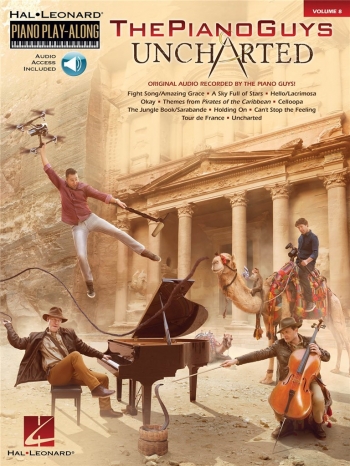 The Piano Guys Uncharted : Piano Play Along Vol.8: Piano Vocal Guitar: Book & Audio