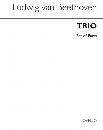 Trio Op.87 For Equal Clarinets Parts  (Set Of Parts) (Novello)