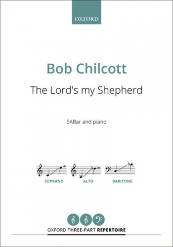 The Lord's My Shepherd For SABar And Piano (OU