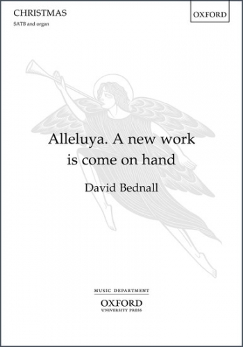 Alleluya. A new work is come on hand for SATB & organ