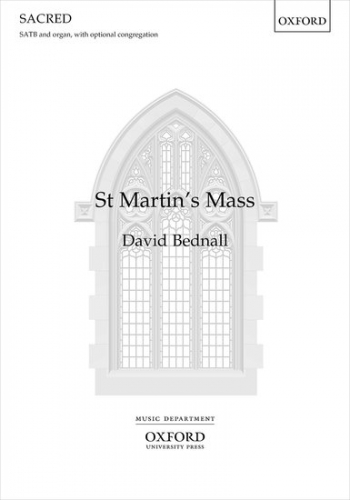 St Martin's Mass For SATB And Organ, With Optional Congregation (OUP)