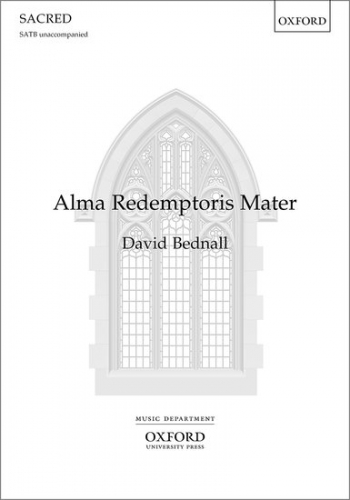 Alma Redemptoris Mater for SATB unaccompanied