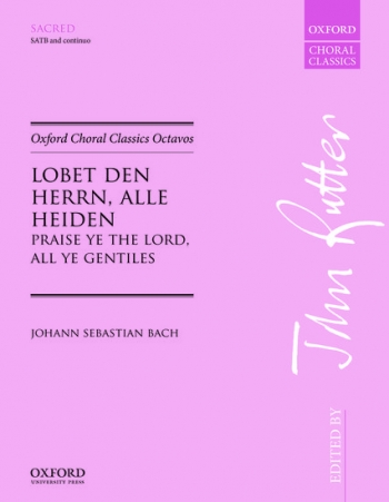 Lobet den Herrn, alle Heiden (Praise ye the Lord, all ye Gentiles)