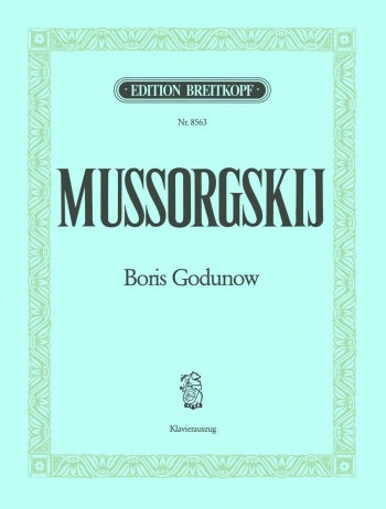 Boris Gudonov Original Version (1868/69) Vocal Score