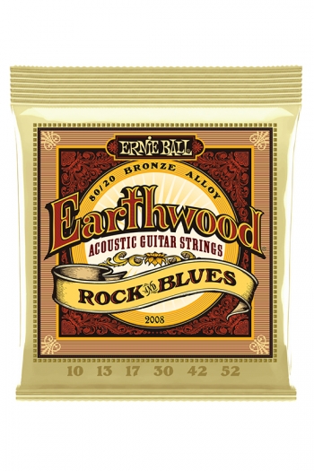 Ernie Ball Acoustic Guitar Earthwood Bronze Alloy R&B 10-52