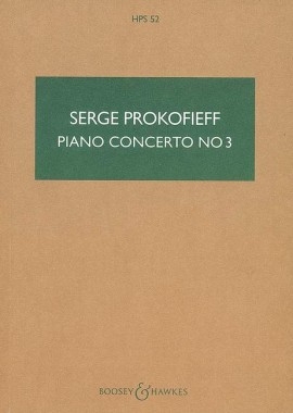 Piano Concerto No. 3 In C Major Study Score (B&H)