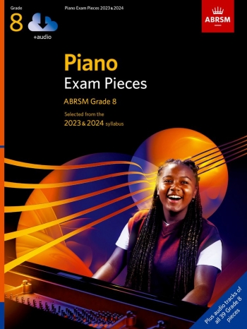 ABRSM Piano Exam Pieces Grade 8: 2023 & 2024 Book & Audio
