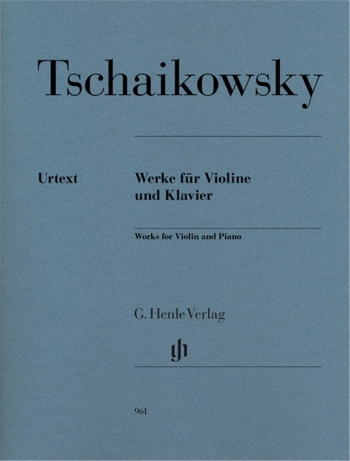 Works For Violin And Piano (Henle)