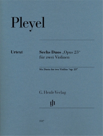 Six Duets For 2 Violins Op. 23 For 2 Violins (Henle)