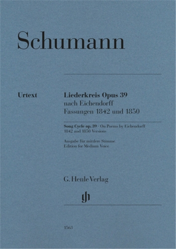 Liederkreis Op.39: Medium Voice & Piano (Henle)