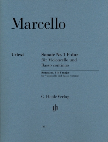 Sonata F Major No.1: Cello & Piano (Henle)