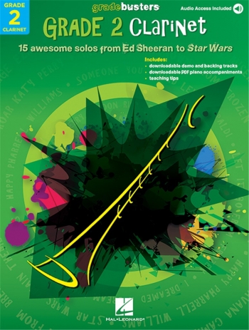 Gradebusters Grade 2 Clarinet: 15 Awesome Solos From Ed Sheeran To Star Wars