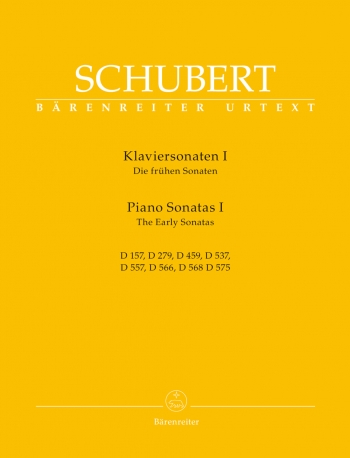Piano Sonatas I The Early Sonatas (Barenreiter)