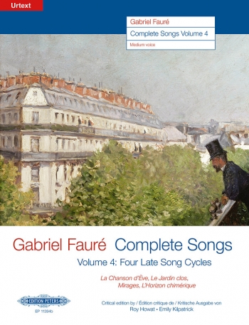 Complete Songs Vol.4 Medium Voice & Piano (Peters)