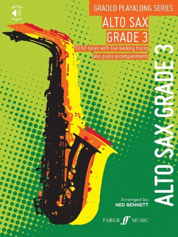 Graded Playalong Series: Alto Saxophone Grade 3 (Faber)