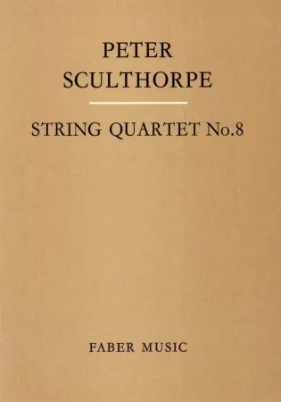 String Quartet No. 8 (String Quartet) Score (Faber)