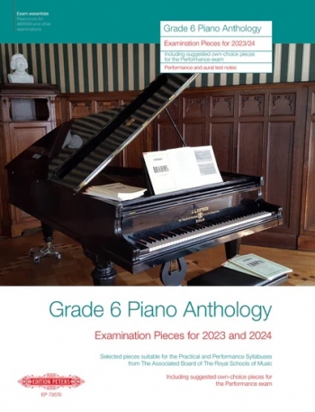 ABRSM Grade 6 Piano Anthology 2023-2024 Piano Solo (Peters)