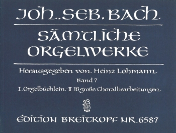 Complete Organ Works Vol.7  (Breitkopf)