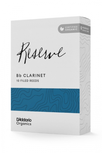 D'Addario Organic Reserve Bb Clarinet Reeds (10 Pack)