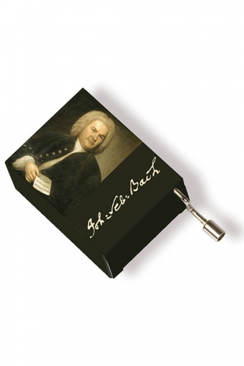Hand Crank Music Box: Bach Portrait