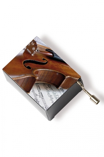 Hand Crank Music Box: Violin Sheet Music