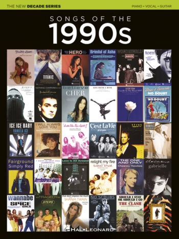 The New Decade Series: Songs Of The 1990s: Piano Vocal Guitar