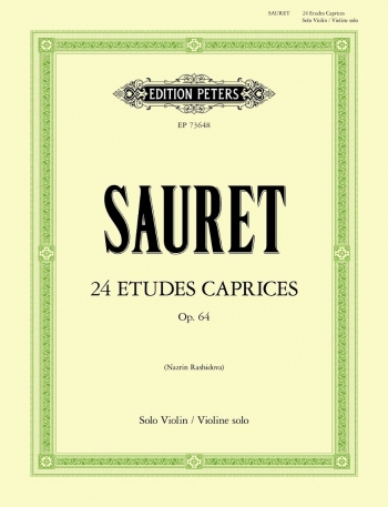 24 Etudes Caprices, Op. 64 Violin (Peters)
