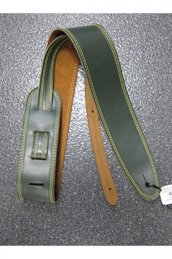 Leathergraft Doc Martin Standard Green 2.5" Leather Guitar Strap