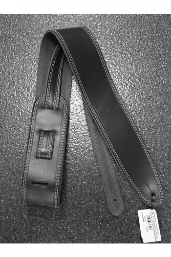 Leathergraft Doc Martin Standard Black 2.5" Leather Guitar Strap