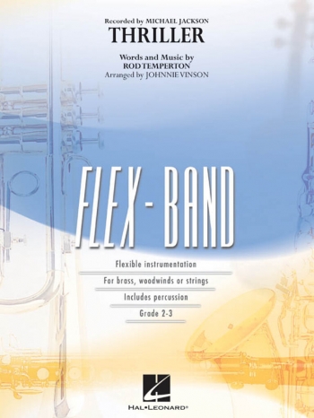 Flex Band: Thriller: Flexible Band: Score And Parts