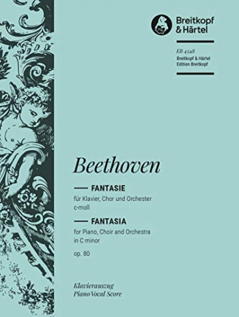 Choral Fantasia: Piano Vocal Score (Breitkopf)