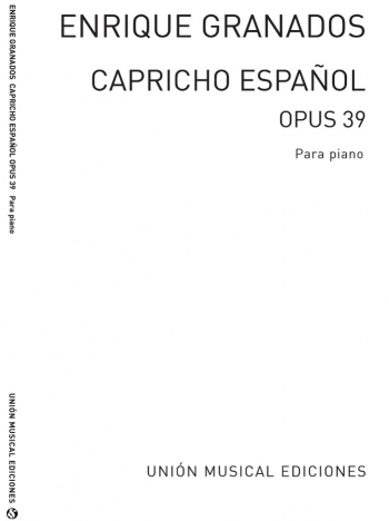 Capricho Espanol Opus. 39: Solo Piano