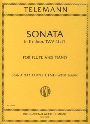 Sonata In F Minor: Flute & Piano (International)