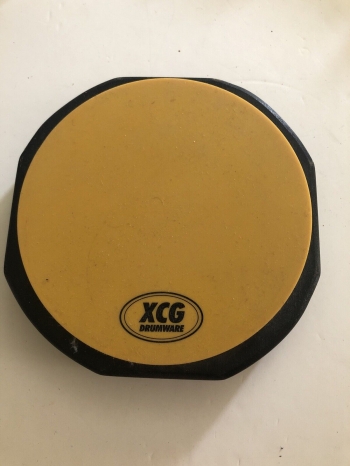 XCG Wood Block And Rubber: Practice Block /Pad Yellow