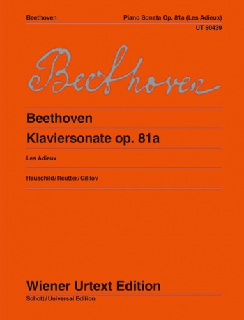 Piano Sonata Eb Major Op.81a: Piano (Wiener)