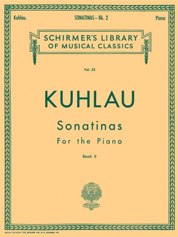 Sonatinas: Book 2: Piano (Schirmer)