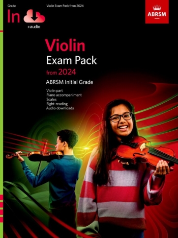 ABRSM Violin Exam Pack Initial 2024 Pieces Scales Sight-Reading & Download