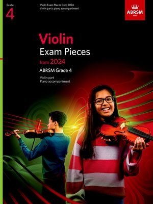 ABRSM Violin Exam Pieces Grade 4 2024 Violin Part & Piano Accompaniment