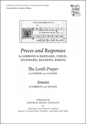 Preces And Responses: Vocal SATB (OUP)