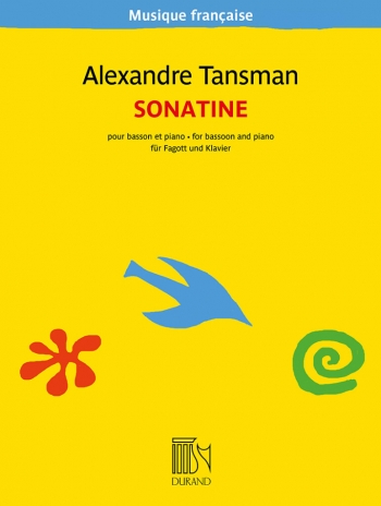 Sonatine: Bassoon & Piano  (Durand)