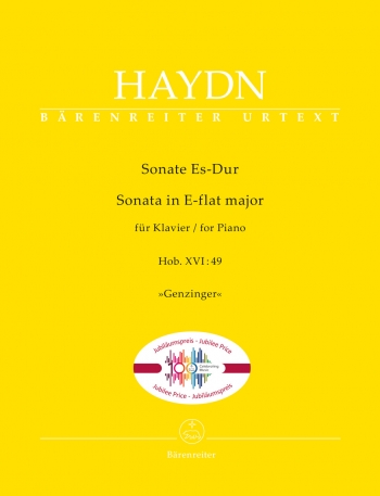 Sonata Eb Major Hob XVI:49: Piano (Barenreiter)