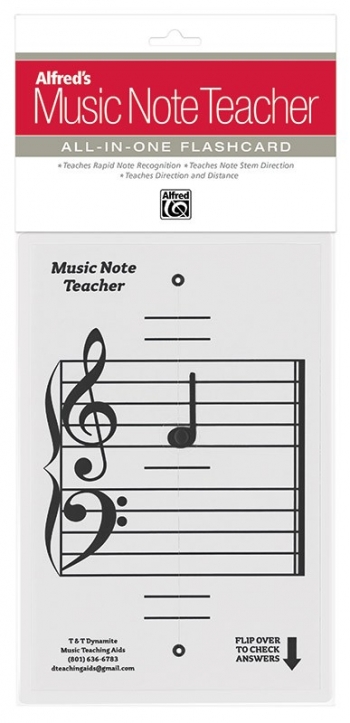 Alfred's Music Note Teacher: All-In-One Flashcard (White)