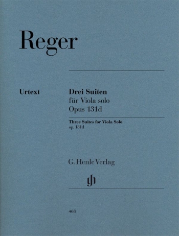 Three Suites Op131d: Viola Solo (Henle)