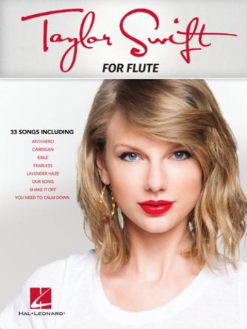Taylor Swift For Solo Flute  (33 Songs)