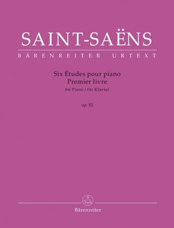 Six Etudes Pour Piano Piano Op.52 (Barenreiter)