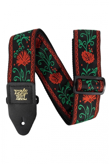 Ernie Ball Jacquard Western Rose Guitar Strap