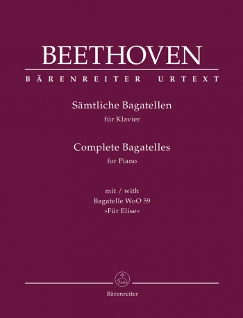 Complete Bagatelles For Piano (Barenreiter)