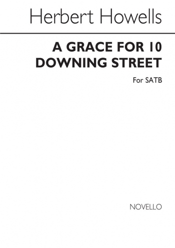 A Grace For 10 Downing Street: Vocal SATB (Novello)