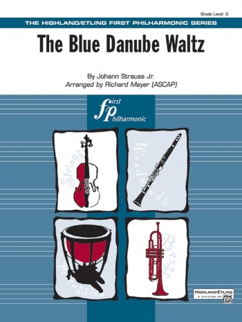 The Blue Danube Waltz: Full Orchestra Conductor Score & Parts